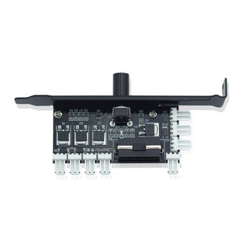 Computer PCI Fan Speed Controller PC for Case Fans Temperature Control Mole - Afbeelding 8 van 9