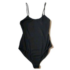 Ag Adriano Goldschmied black bodysuit Sz s