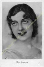RPPC CPSM STAR Miss POLONIA Photo STUDIO PERGAY Edit AN 11B ca1935