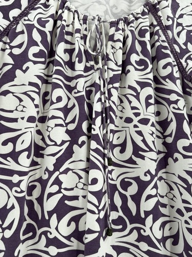The Territory Ahead Women Purple Floral Casual Dress Small Excellent Condition - Picture 3 of 12