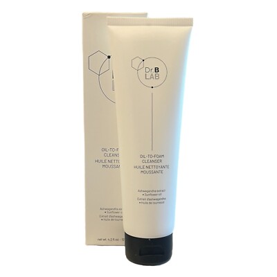 Dr Brandt Dr B Lab Oil to Foam Cleanser 4.2 Fl Oz NIB
