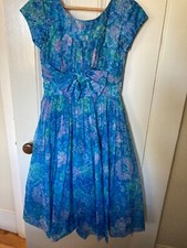50s 60s vintage dresses - lot of 5 