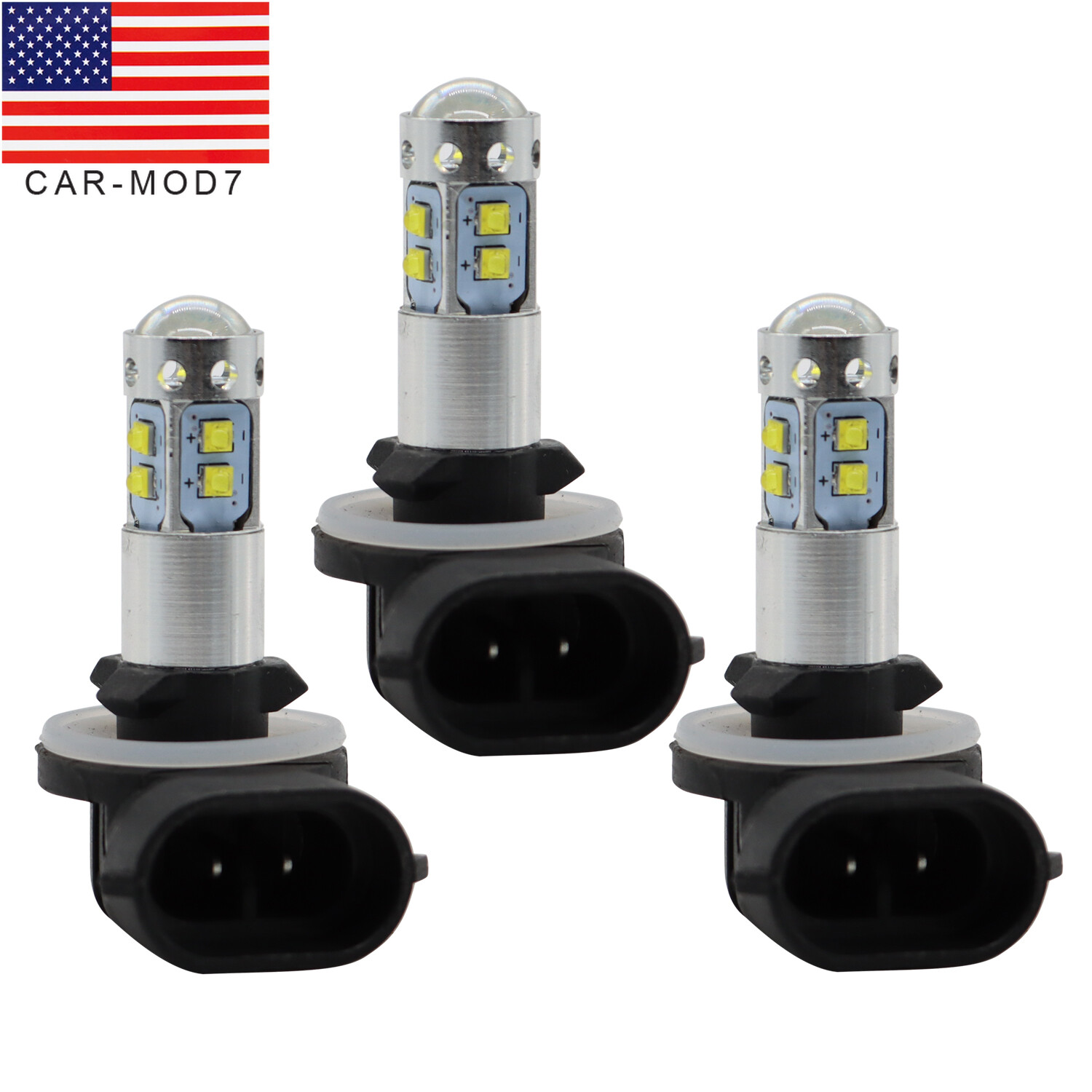 3x LED Headlight Bulbs For Polaris Sportsman 500 550 570 600 700 800 ...