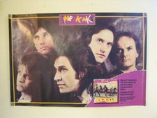 The Kinks Poster Band Shot Looking State Old