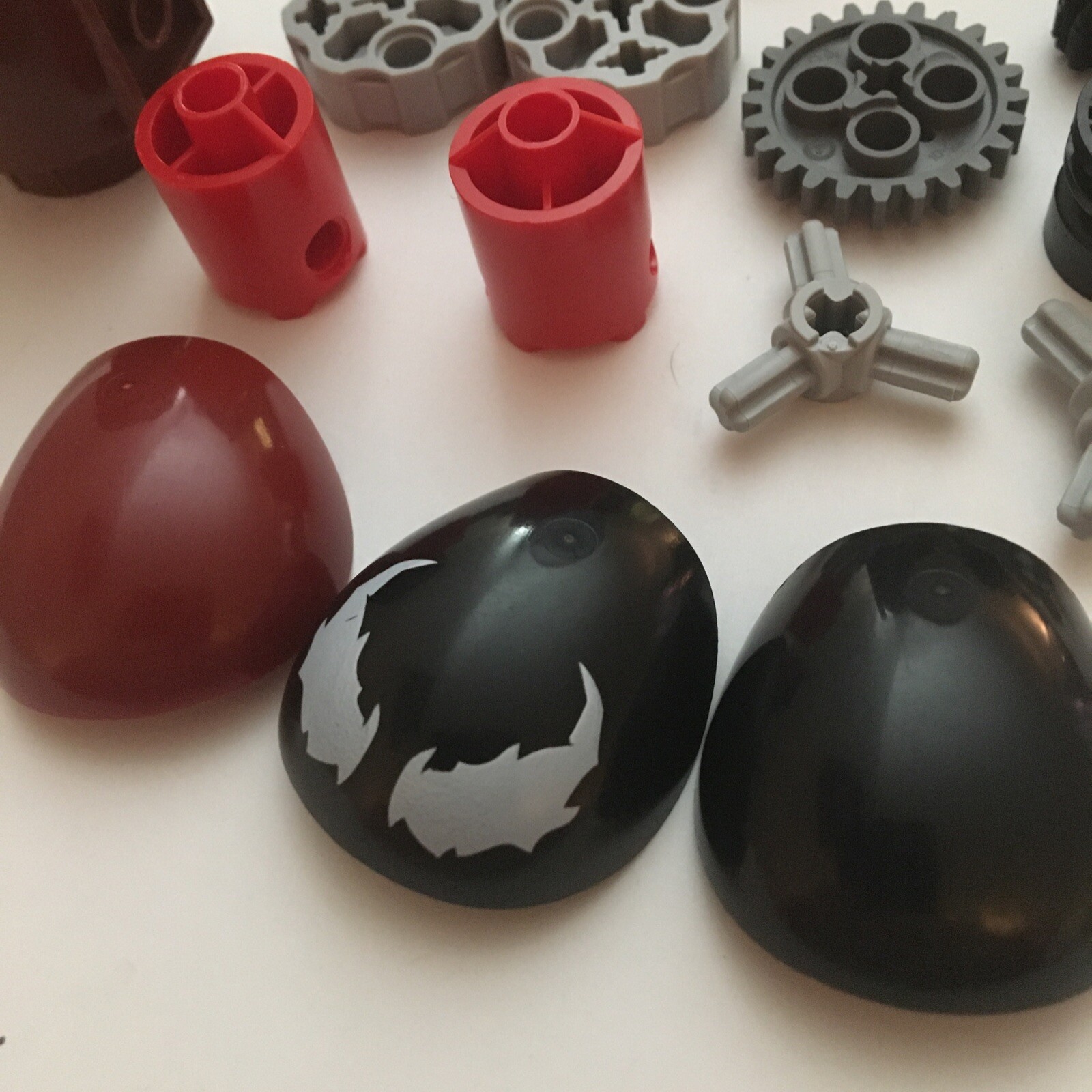 Lego Rounded Parts LEGO LOT 18 PCS TECHNIC ROUND Parts WHEELS VARIETY BUILDING PIECES ...