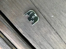 Pistol Rear Cover Slide Back Plate Glock Gen 3-5 9mm Handgun, Terminator