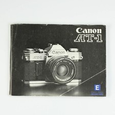 Canon AT-1 - Camera Guide - Booklet - Original Instruction Manual