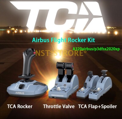 THRUSTMASTER Airbus Flight Rocker Kit A320airbus/p3dfsx2020xp Brandneu