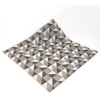 KissenhüLle Kissenbezug Berlingot Schwarz Weiß Gemustert 40X40Cm Hossner Wa