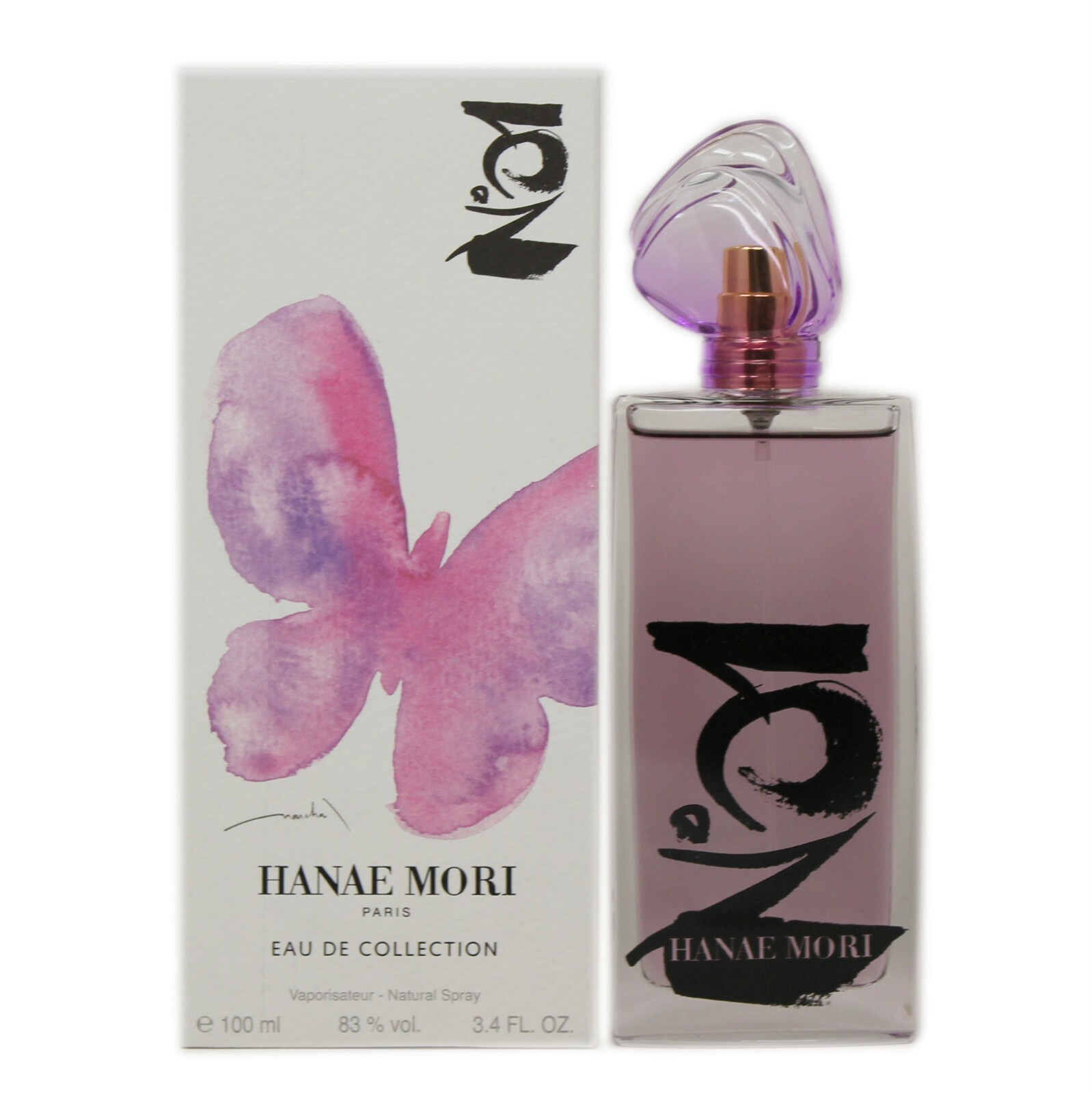 HANAE MORI EAU DE COLLECTION NO 1 EAU DE TOILETTE NATURAL SPRAY 100 ML/3.4 OZ.
