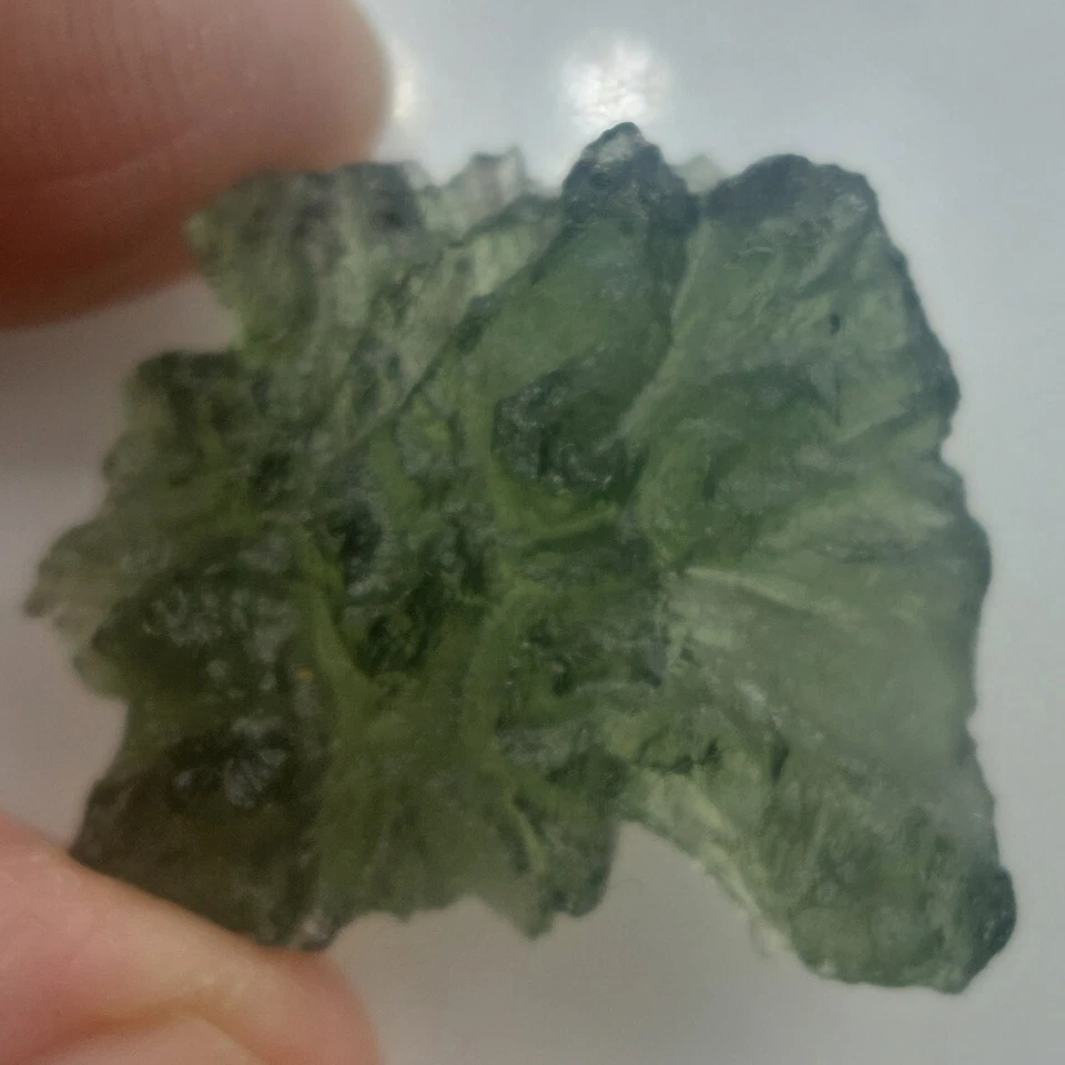 Besednice Moldavite 4.1gr/20.5ct Jezkovna with Certificate of Authenticity - Image 2 of 4