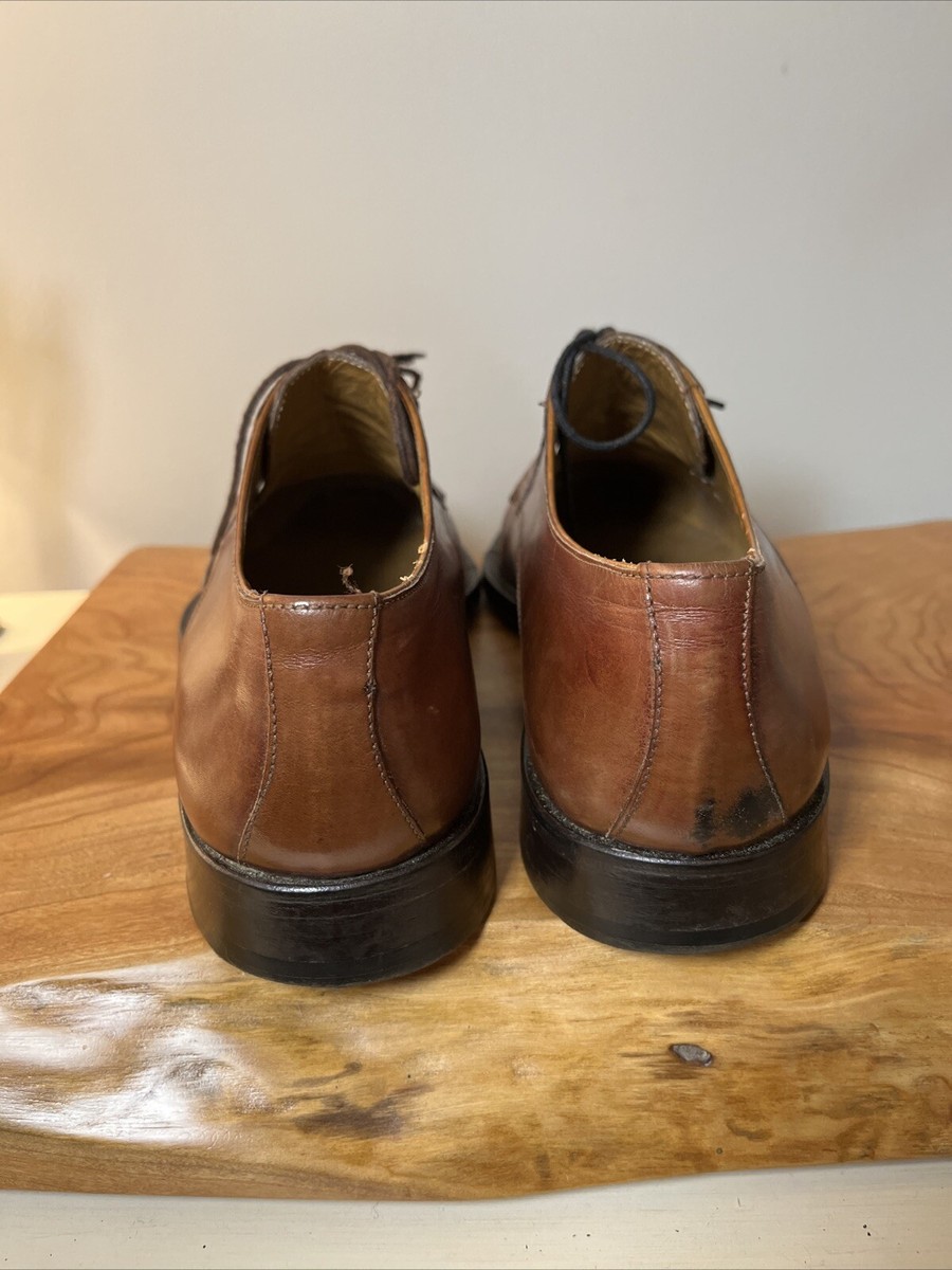 Caporicci Mens Genuine Crocodile Oxfords Size 8.5 handmade  display picture 1