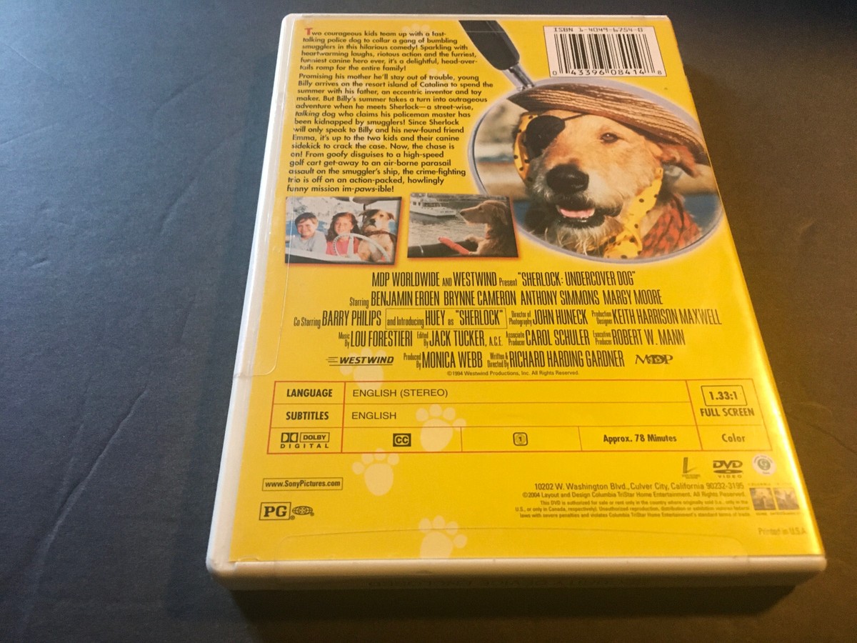 Sherlock Undercover Dog Brand New DVD 43396084148| eBay