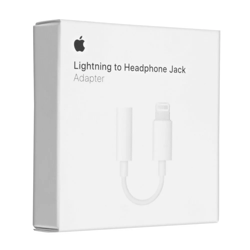 Apple Genuine Lightning to 3.5 mm Headphone Jack Adapter