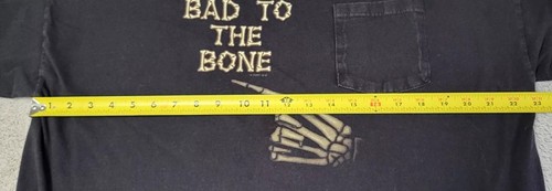 Harley Davidson Bad To The Bone 2007 Black Tshirt Mens Size 2XL *Issue - Picture 6 of 9