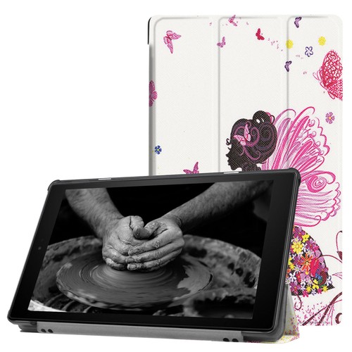 Housse de Protection pour Amazon Feu HD10 2017/2019 10.1 Pouces Manche Livre