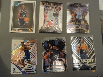 JAREN JACKSON JR LOT 23/24 CROWN ROYALE BLACK CRYSTAL #ERD 3/4 + R/C'S GRIZZLIES