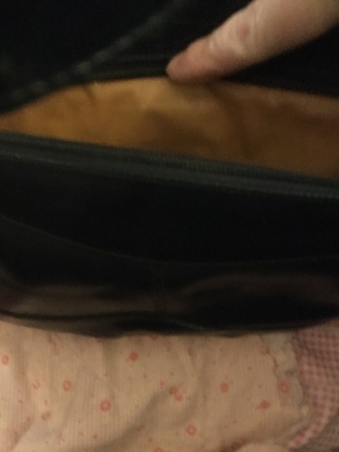 Lou Taylor Made In Italy Handbag With Flip Mirror & Attached Coin Purse~VTG 1960 - Picture 8 of 12