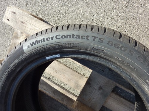 Continental Contact TS860S SSR RSC * 225 45 R 17 91H 1x Winterreifen 4122 8mm - Bild 4 von 6