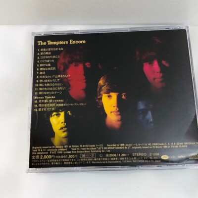The Tempters – Encore[Japan CD]Singles from the latter Japanese