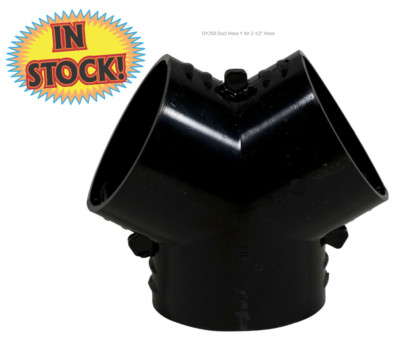 TBI DY250 - A/C and Heater Duct Hose Y for 2 1/2'' Hose
