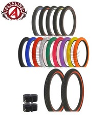 AltaLine BMX BICYCLE FREESTYLE X-PERFORMER TIRES 20" x 1.95" W/TUBES MANY COLORS