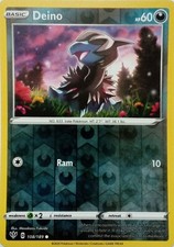 108/189 DEINO REVERSE HOLO DARKNESS ABLAZE POKEMON CARD