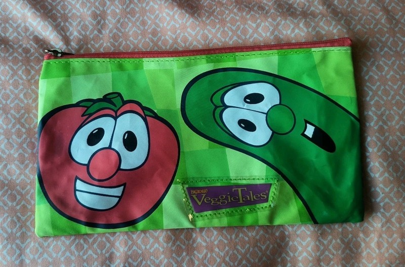  Veggie tales Zipper Pencil Bag Bob And Larry