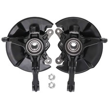 Pair Front Steering Knuckle Wheel Hub Bearing For Honda Civic 2006-2011 New
