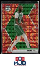 2019-20 Panini Mosaic Tacko Fall Reactive Orange Rookie #244 Boston Celtics