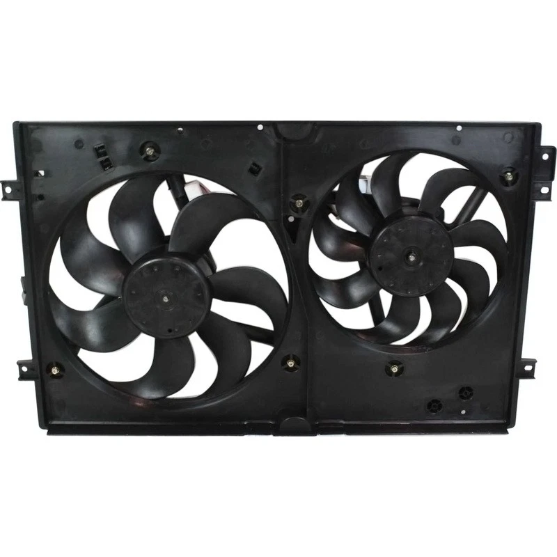 Conjunto de ventilador de refrigeración para Volkswagen Jetta Golf Audi TT 1999-2006 Foto 4 de 4