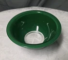 PYREX Green Clear Bottom Primary Color Nesting Mixing Bowl # 322 1.0L VTG 1980'