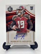 2016 Panini Limited Spotlight Gold /25 Roberto Aguayo #180 Rookie Auto RC 1l2