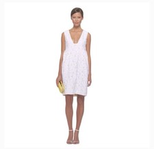 NWT DVF Diane Von Furstenberg CLYDEENA FLOWER LACE Dress Sz 4