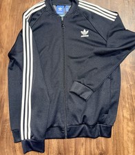 Adidas Originals SST Superstar Track Jacket B W Trefoil Full Zip Men  s XL