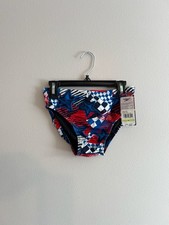 Speedo Men's Overdrive True Cobalt Swim Brief Size 30