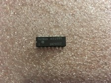 SN7402J IC LOGIC GATE QUAD 2-INPUT NOR STD-TTL CERAMIC DIP 14-PIN TI (LOT OF 2)