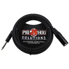 Pig Hog PX-TMXM2 10ft 1/4in M to XLR M Cable