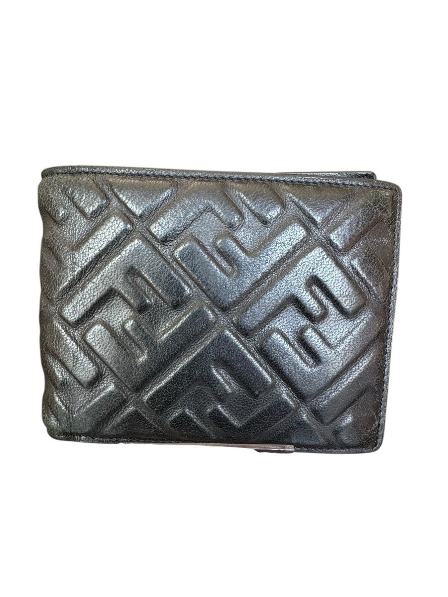 小物 FENDI Zucca Bifold Wallet Fendi Bifold Wallet Zucca