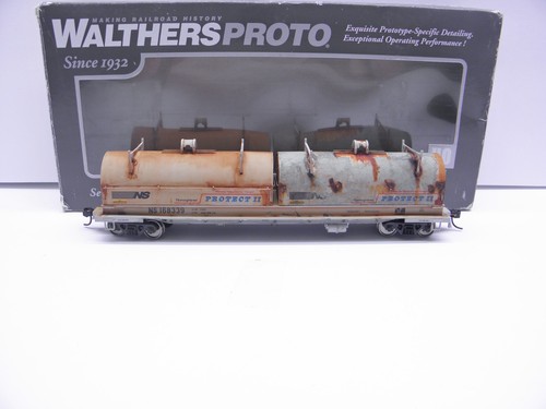 WALTHERS #910-105254 - 50' EVANS COJÍN BOBINA COCHE NS #168339 ESCALA HO DESGASTADO | Condition: Used