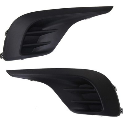 For 2011-2013 Toyota Highlander Fog Light Cover Front Driver and Passenger Side