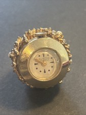 Pocket Watch Women  s CLINTON 17J Mechanical For Parts-Repair-Restoration-As Is