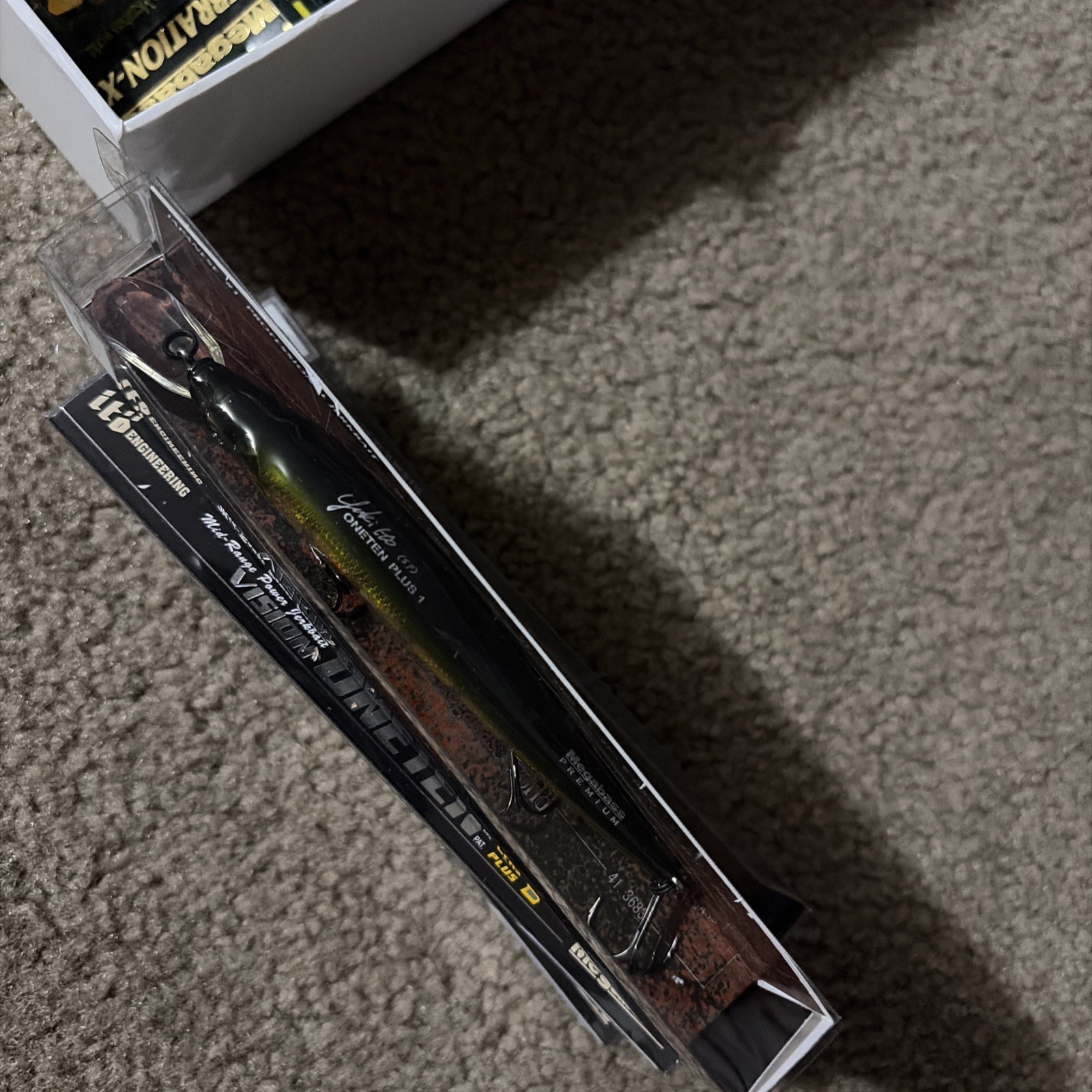 Megabass ONETEN +1 premium yuki ito (sp-c) kasumi tiger fishing lure. LIMITED  - Image 5