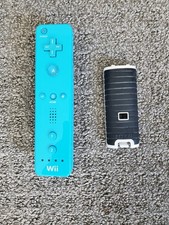 Nintendo Blue Wii Remote Controller OEM Wiimote RVL-003 Tested Working