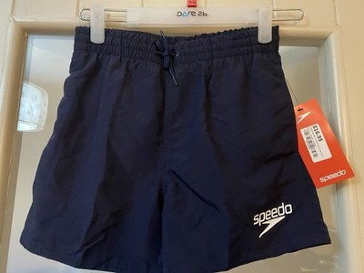 Speedo Essential 13'' lange Wassershorts marineblau in Large Alter 9-10 neu mit Etikett UVP £16:95 P&P