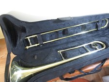 Mendini Student Trombone with Case needs Water Valve