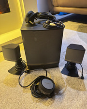 Bose Companion 3 Series II 2.1 Wired Computer Speakers 3.5mm Volume Control