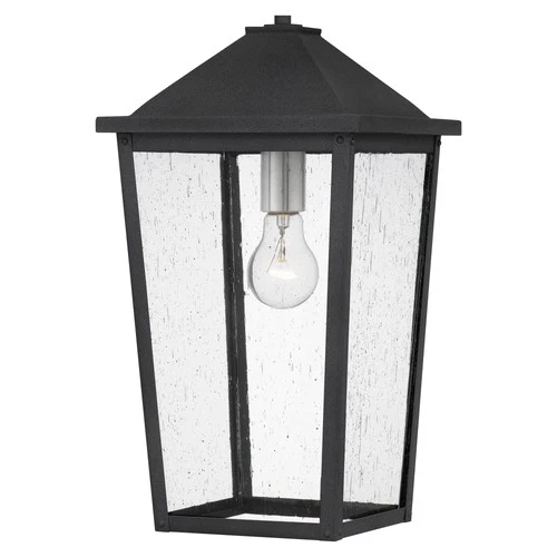 Quoizel STNL1509 Stoneleigh 9"W Mini Pendant - Black - Picture 3 of 7