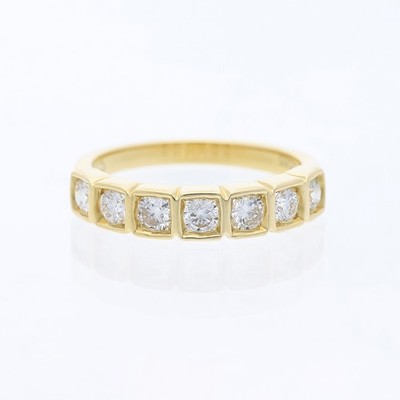 Great price memory ring 0.85 ct. Brilliant Diamonds 585 Gold Deta Jewellery