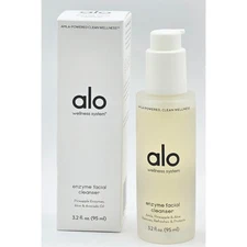 ALO GLOW SYSTEM Enzyme Facial Cleanser 3.2oz/ 95mL -NIB 